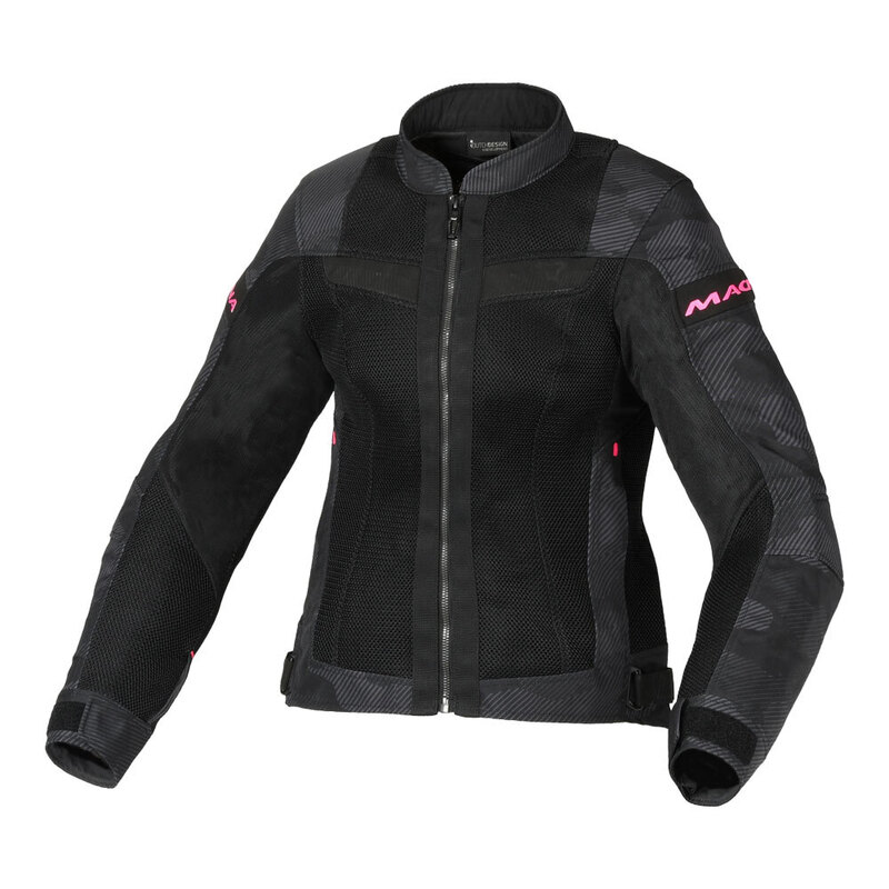 Macna Velotura Womens Jacket Black/Grey/Camo 2XL