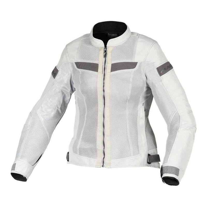 Macna Velotura Womens Jacket Light Grey XL