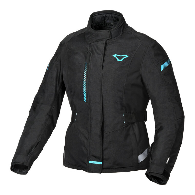 Macna Nivala Ladies Jacket Black/Aqua XL