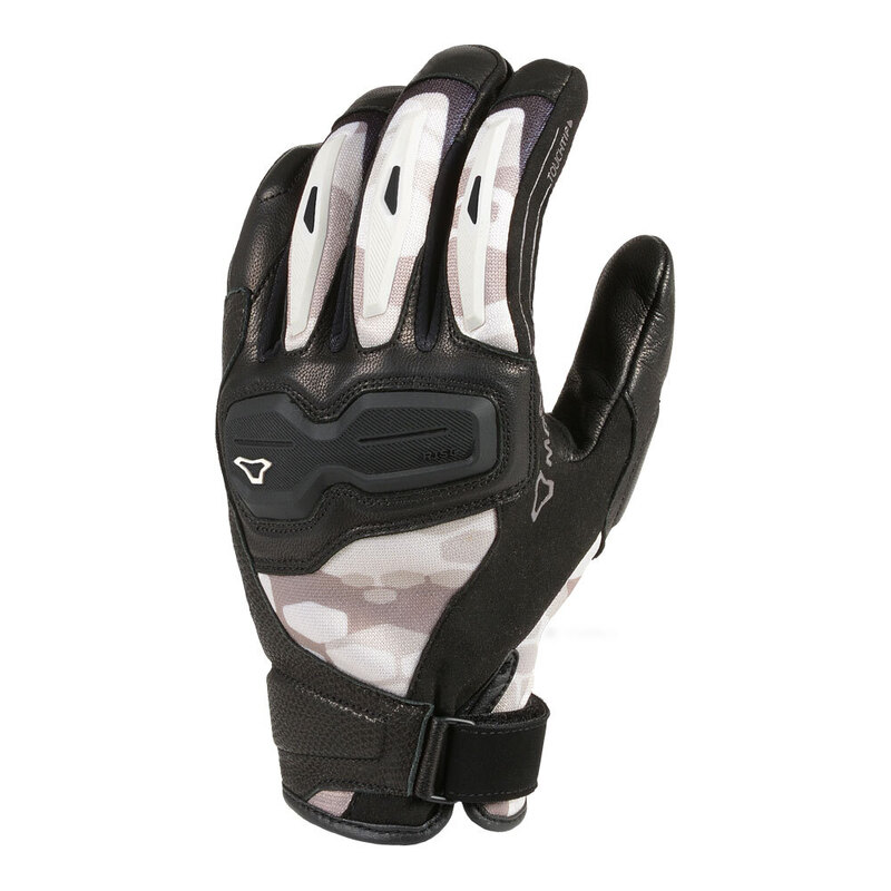 Macna Haros Gloves Black/Grey/Camo XL