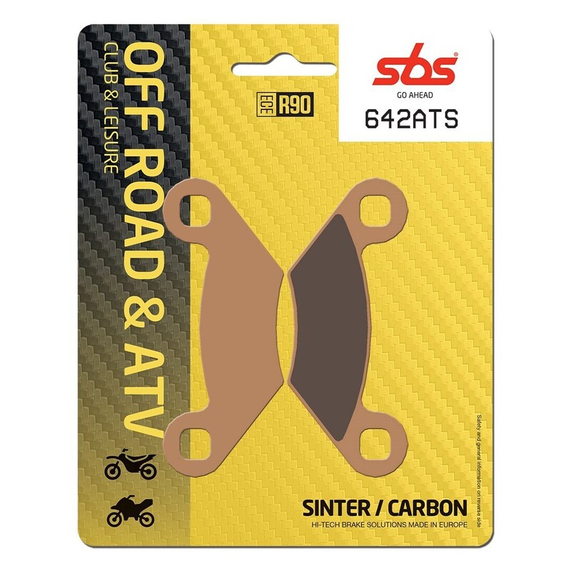 SBS FRICTION - Sinter Front / Rear ATV Brake Pads