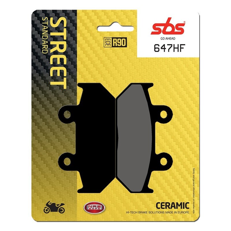 SBS CERAMIC BRAKE PADS FRONT / REAR