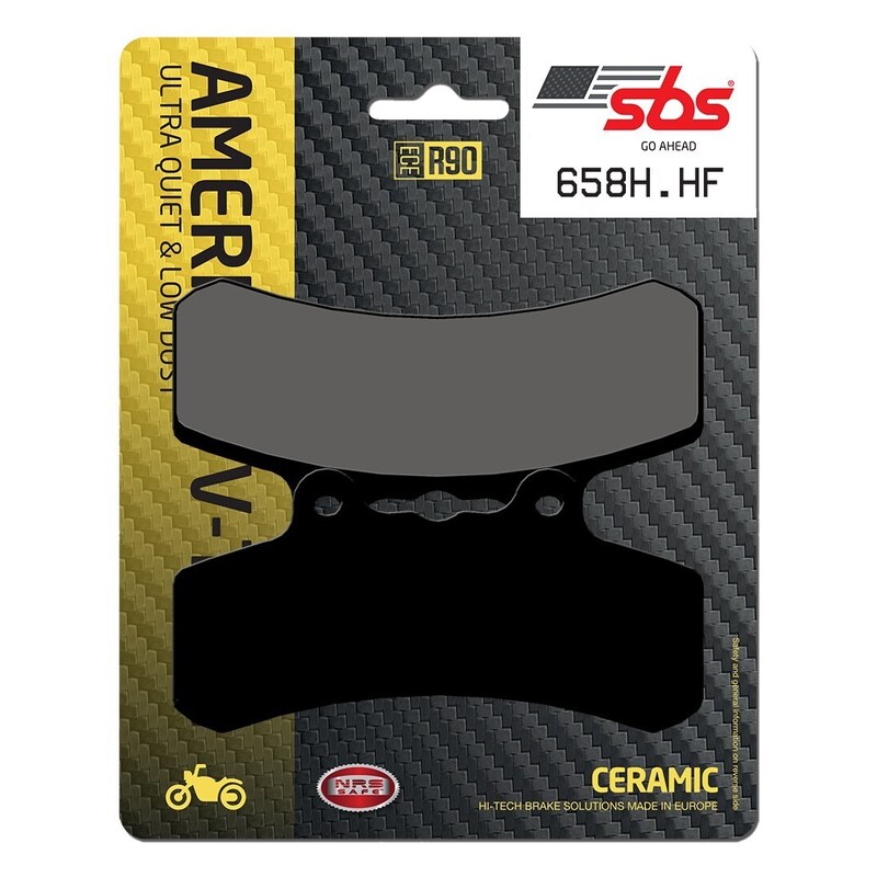 SBS FRICTION - Ceramic Front H-D Brake Pads