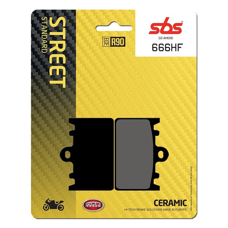 SBS CERAMIC BRAKE PADS FRONT / REAR