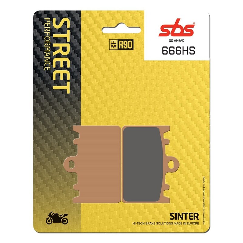 SBS FRICTION - Sinter Front Brake Pads