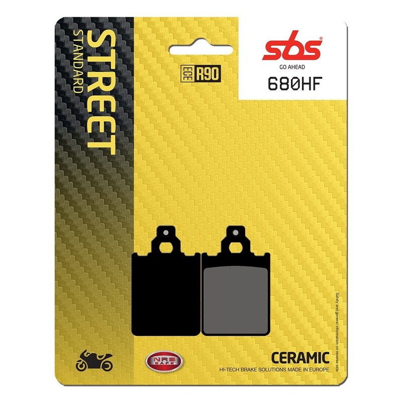 SBS CERAMIC BRAKE PADS FRONT / REAR