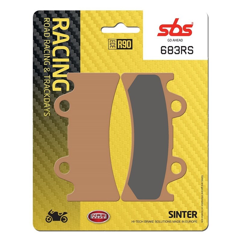 SBS RACING BRAKE PADS SINTER RACE FRONT *BENDIX PACKAGING*