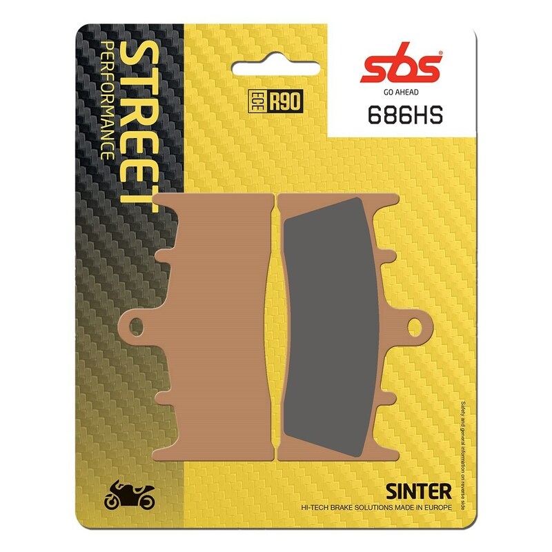 SBS SINTERED BRAKE PADS FRONT ROAD