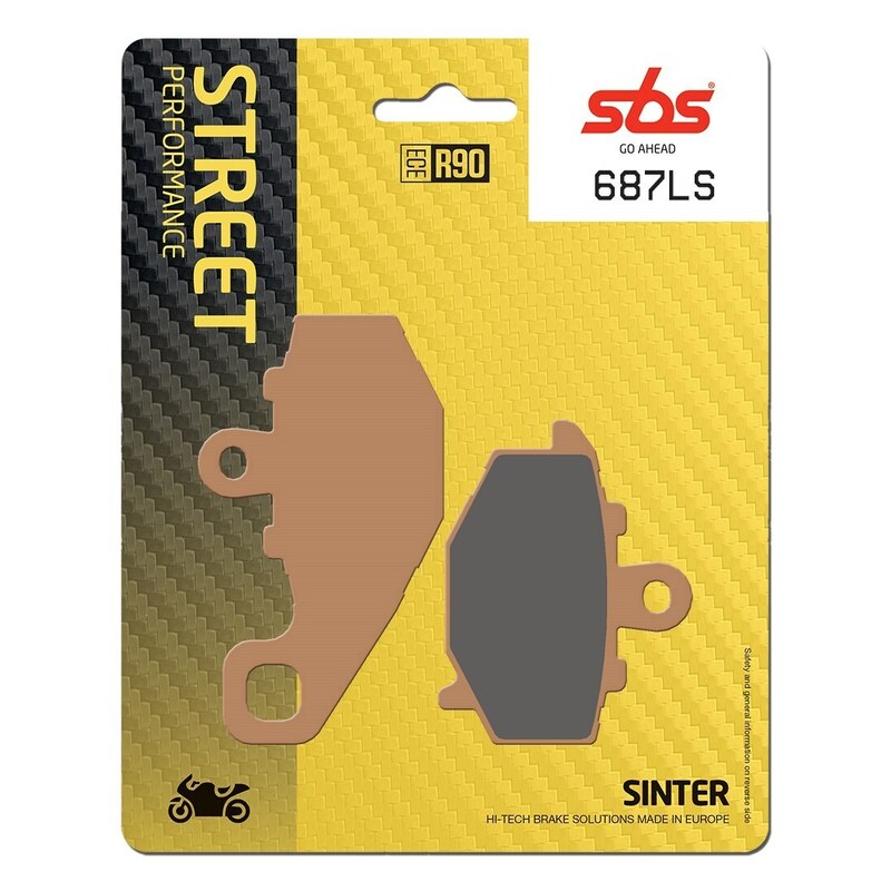 SBS FRICTION - Sinter Rear Brake Pads