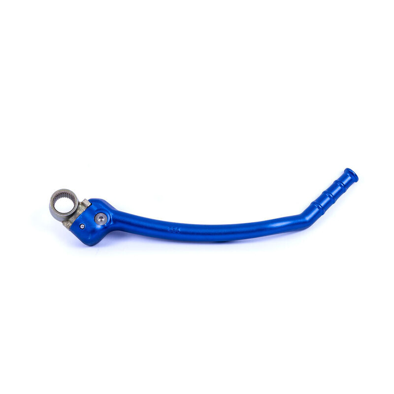 ALLOY KICKSTART LEVER YAM STATES MX BLUE