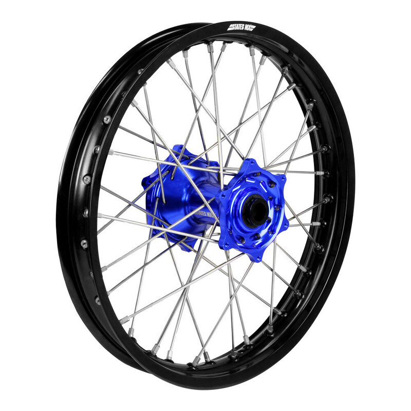 WHEEL STATES MX YAMAHA REAR 18X2.15 BLK/BLU WRF 02-18