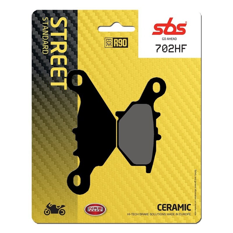 SBS CERAMIC BRAKE PADS FRONT / REAR (SBS 122)