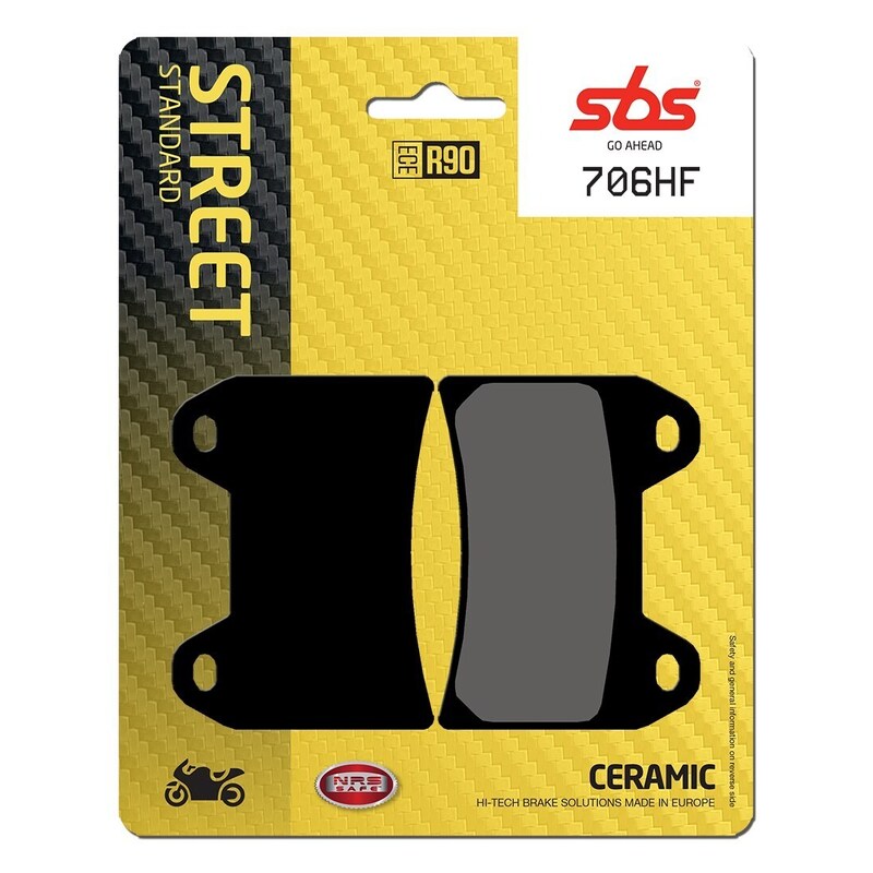 SBS CERAMIC BRAKE PADS FRONT / REAR