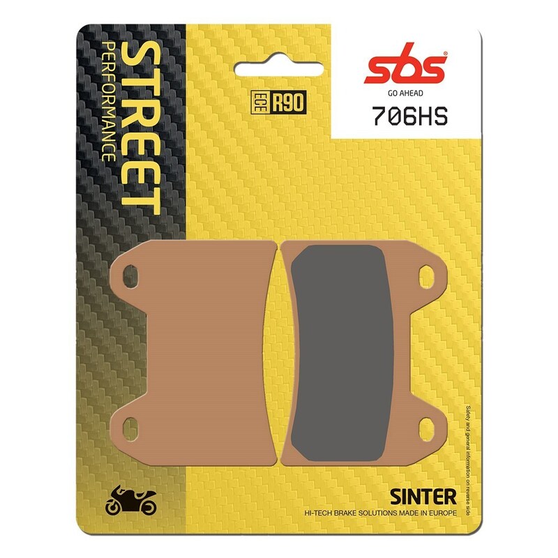 SBS SINTERED BRAKE PADS FRONT ROAD