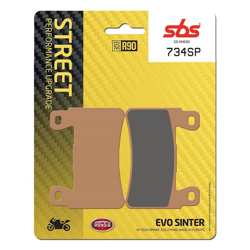SBS FRICTION - Street Performance EVO Sinter Front Brake Pads