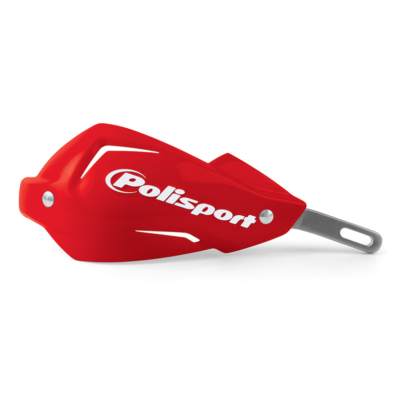 POLISPORT TOUQUET HAND PROTECTOR - RED [B13]
