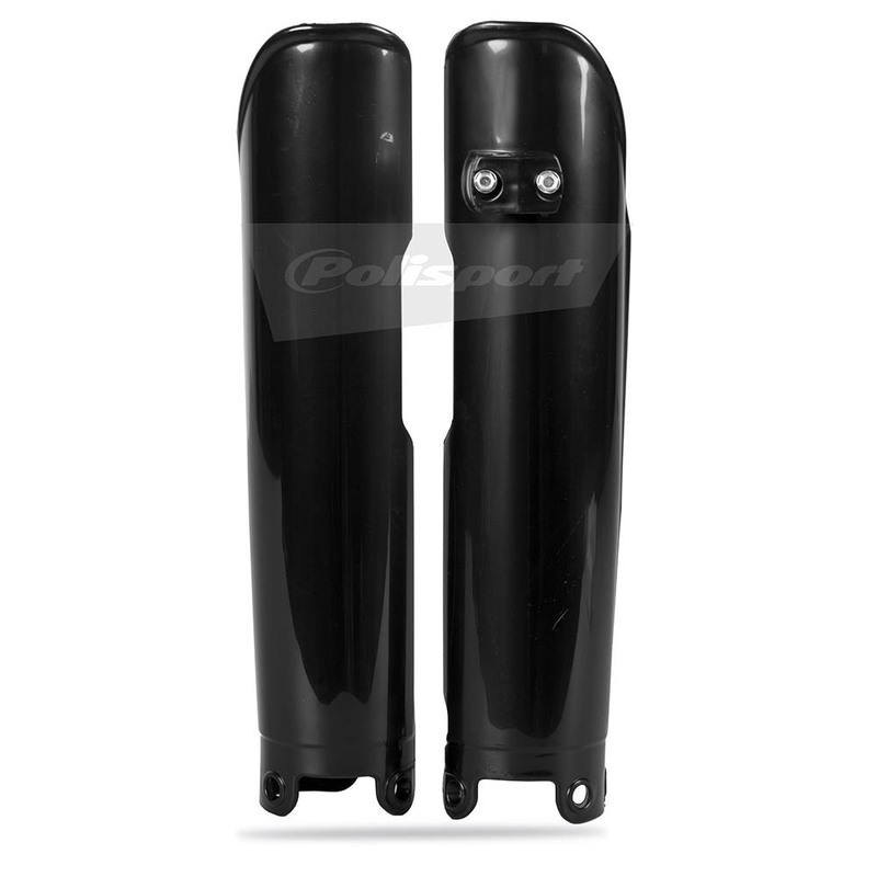 POLISPORT FORK PROTECTORS KTM SX/SX-F/EXC 03-07 - BLACK