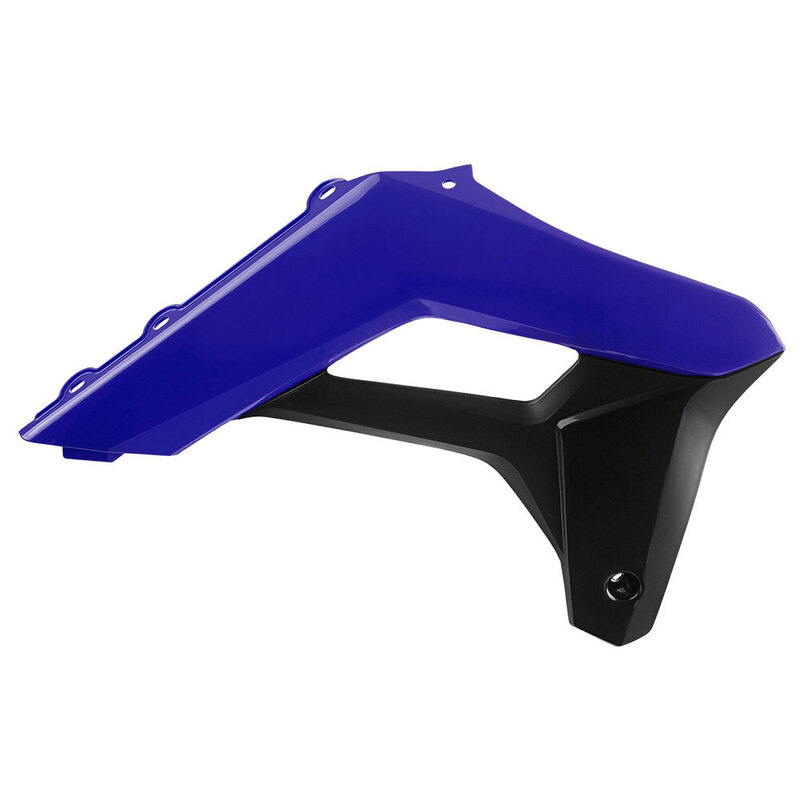 POLISPORT RADIATOR SHROUDS SHERCO - BLUE/BLACK 