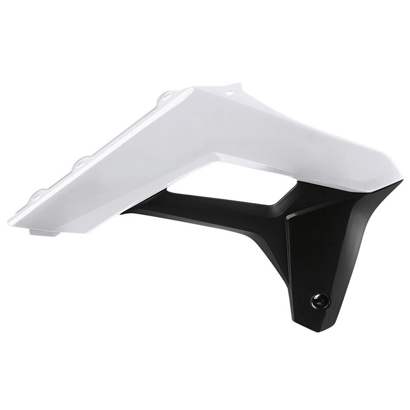 POLISPORT RADIATOR SHROUDS SHERCO - WHITE/BLACK 
