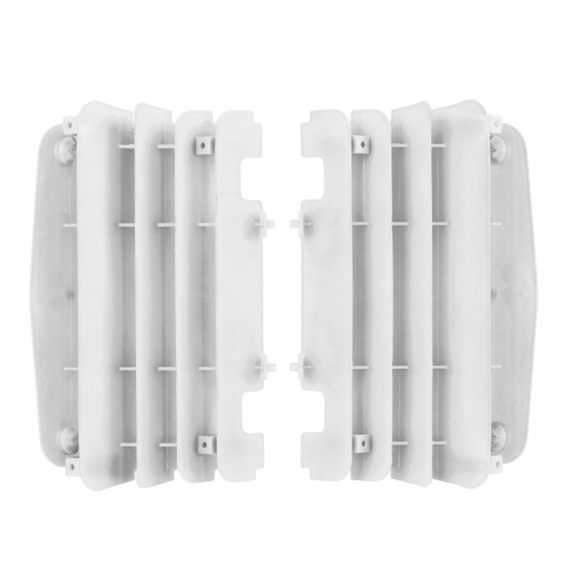 POLISPORT RADIATOR LOUVERS YAMAHA YZ450F 10-13 - WHITE 