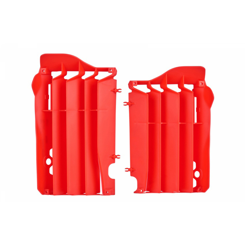 POLISPORT RADIATOR LOUVERS HONDA CRF450R 13-14 - RED   