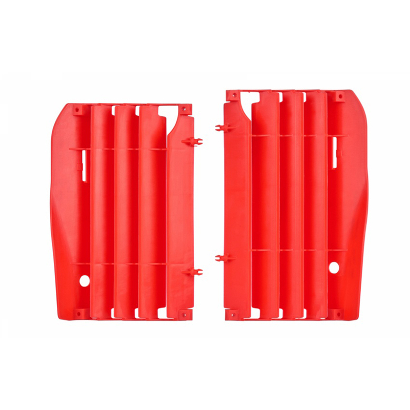 POLISPORT RADIATOR LOUVERS HONDA CRF250R 10-13 - RED   