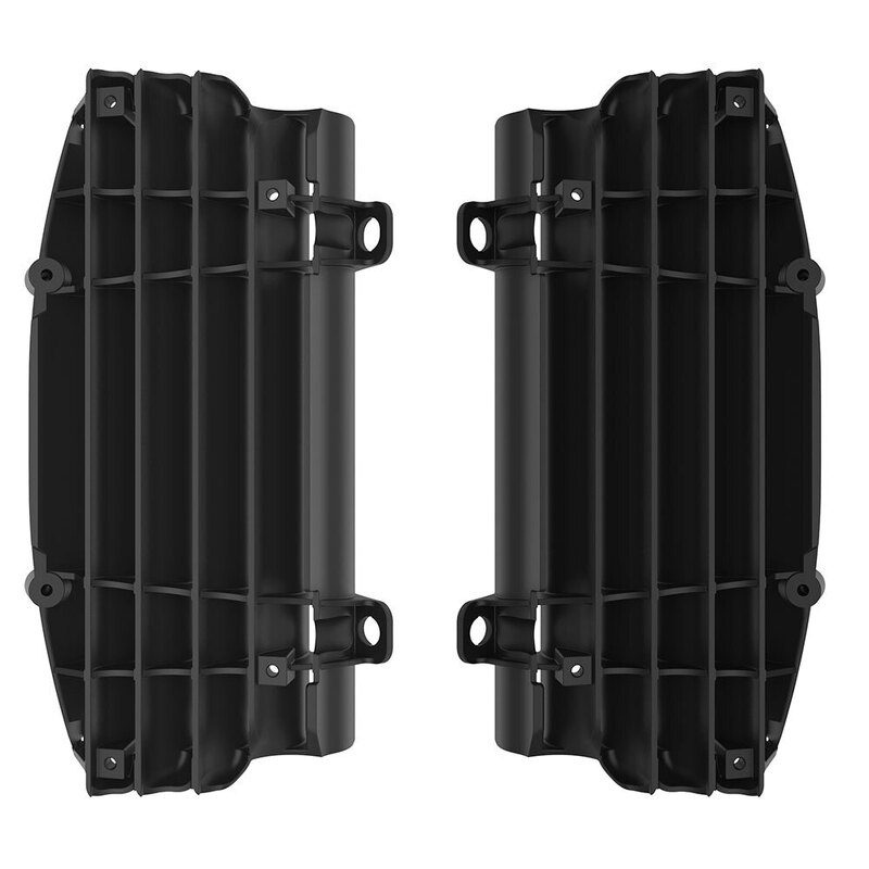 POLISPORT RADIATOR LOUVERS KTM/HUSQVARNA - BLACK