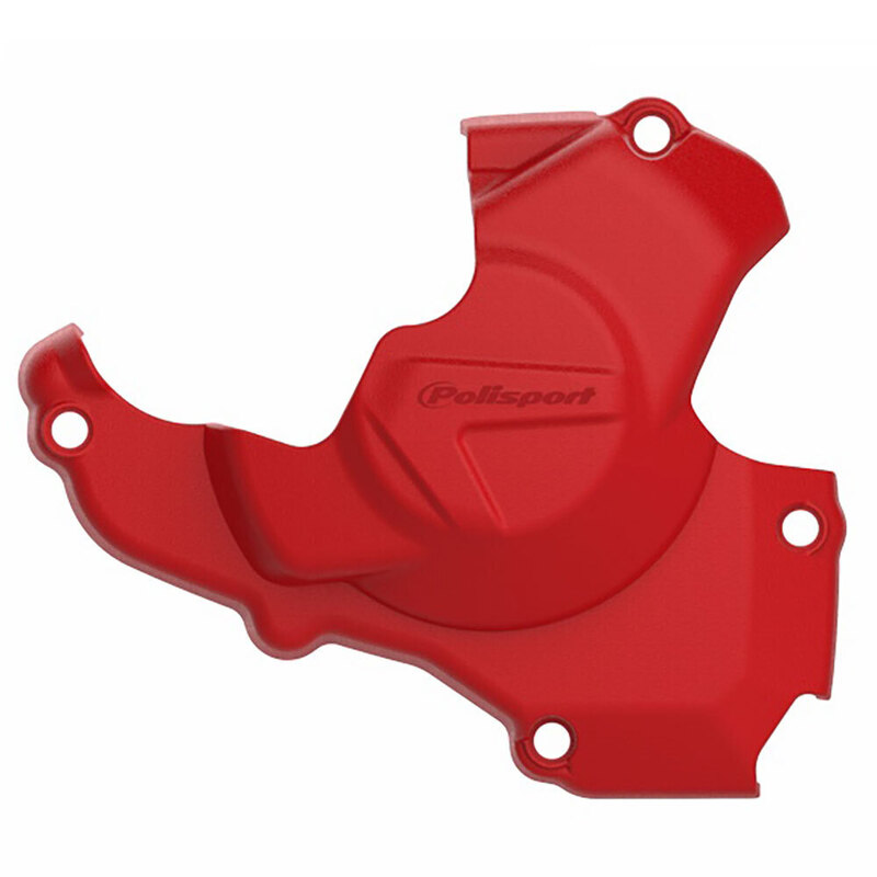 POLISPORT IGNITION COVER PROTECTOR HONDA CRF450R 10-16 - RED