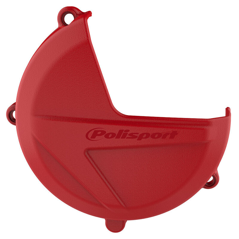 POLISPORT CLUTCH COVER PROTECTOR BETA RR250/300 2T 13-18 - RED