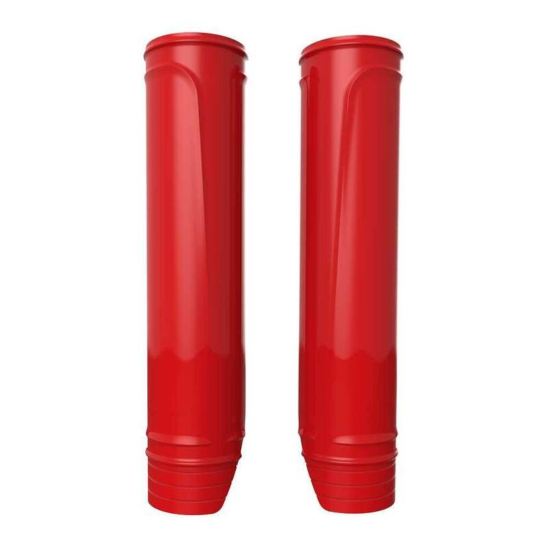 POLISPORT UPPER FORK PROTECTORS UNIVERSAL - HONDA RED