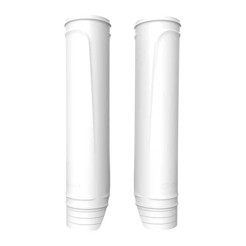 POLISPORT UPPER FORK PROTECTORS UNIVERSAL - WHITE