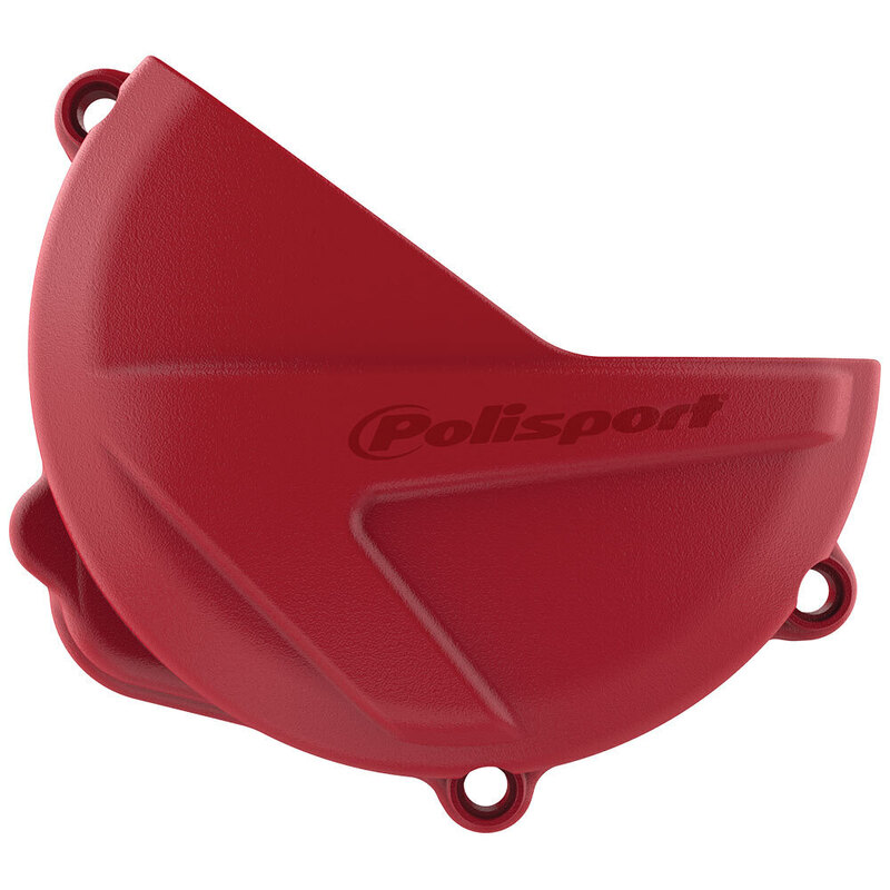POLISPORT CLUTCH COVER PROTECTOR HONDA CRF250R 18-23 - RED