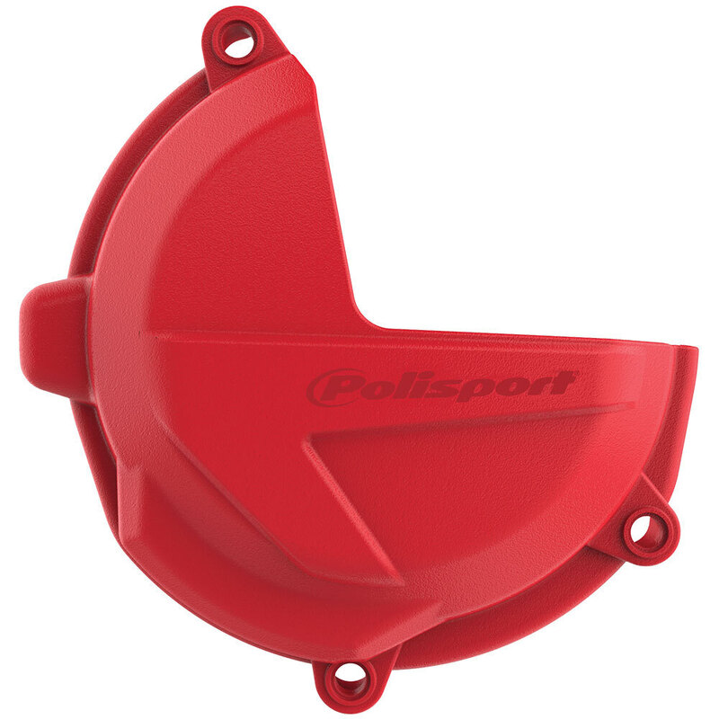 POLISPORT CLUTCH COVER PROTECTOR BETA RR250/300 18-19 - RED