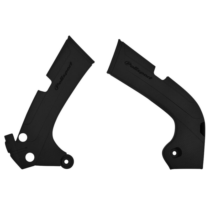 POLISPORT FRAME PROTECTORS HONDA CRF250R 18-19/CRF450R 17-19 - BLACK 