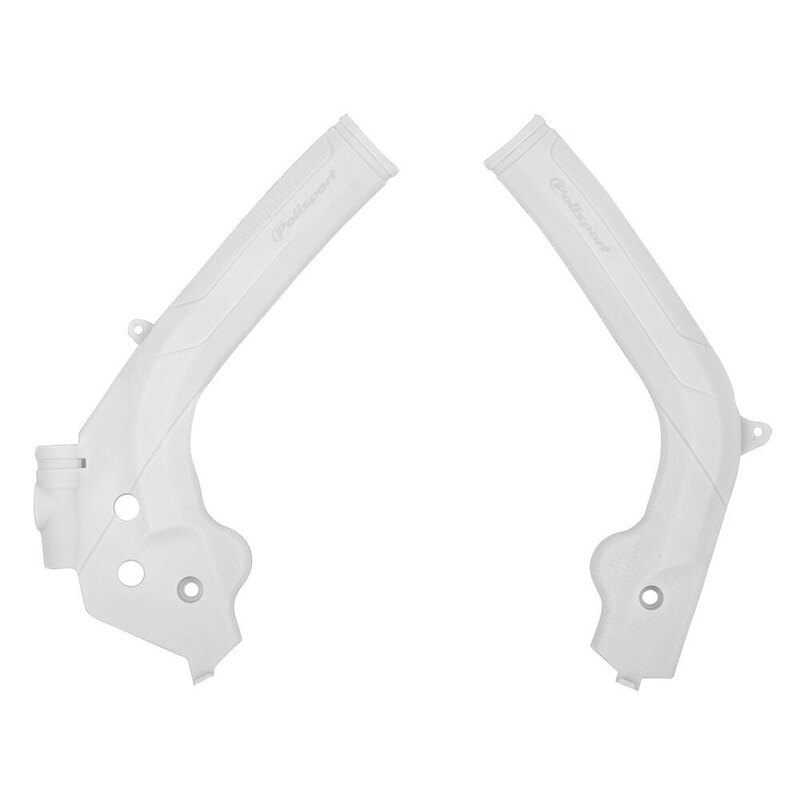 POLISPORT FRAME PROTECTORS KTM/HUSQVARNA - WHITE