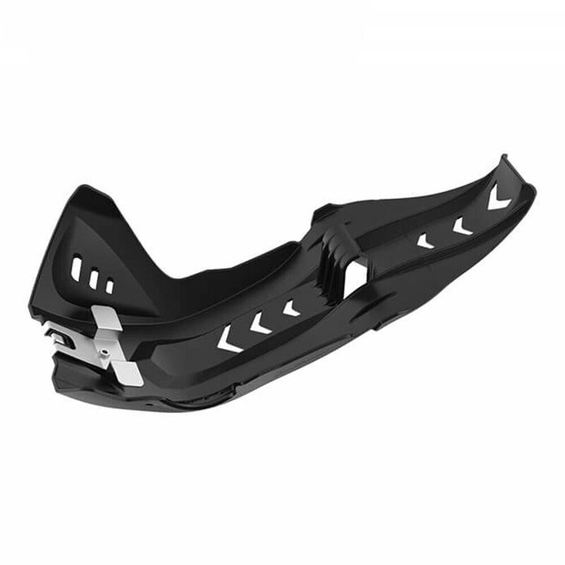 POLISPORT FORTRESS SKID PLATE W/LINKAGE GUARD KTM/HUSQVARNA - BLACK 