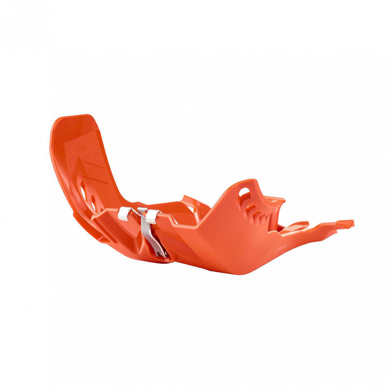 POLISPORT SKID PLATE FORTRESS KTM/HUSQ - ORANGE