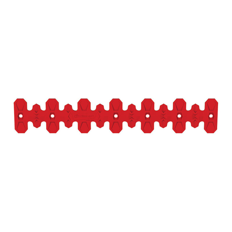 POLISPORT ARMADILLO 4T HEAD PIPE GUARD LONG 40CM - RED