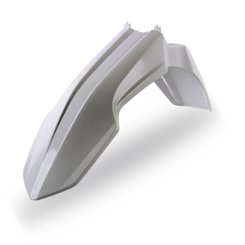 POLISPORT FRONT FENDER SUZUKI RM-Z250 10-17/RM-Z450 08-17 - WHITE