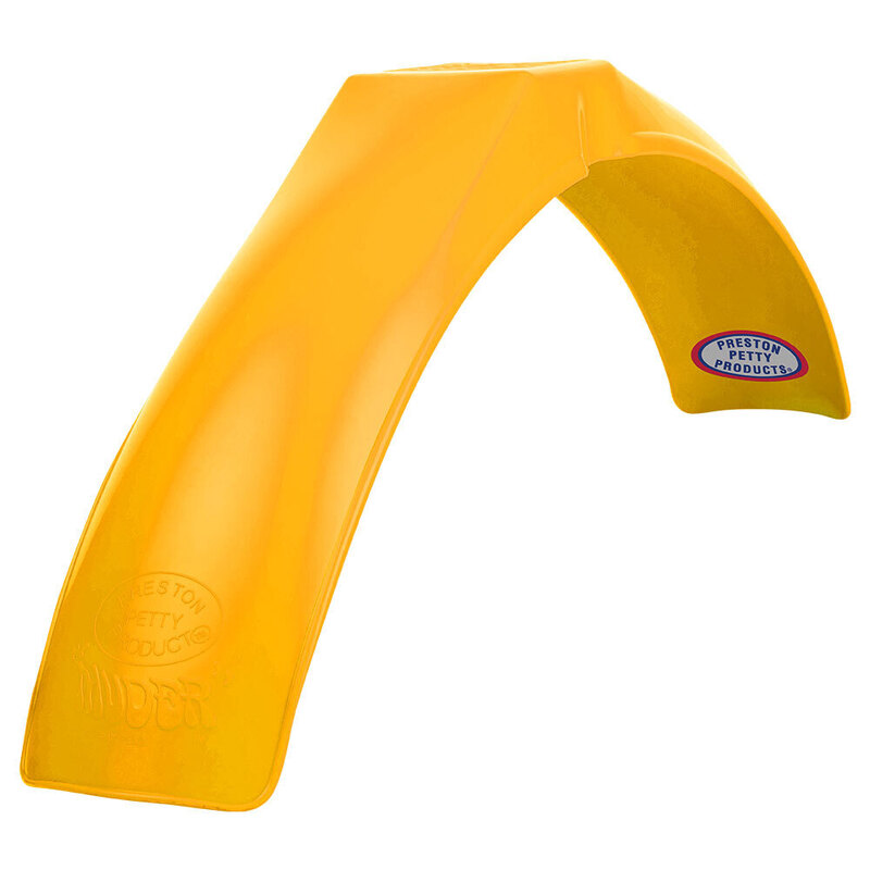 POLISPORT PRESTON PETTY 'IB MUDER' FRONT FENDER - DARK YELLOW