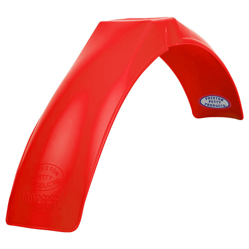 POLISPORT PRESTON PETTY 'IB MUDER' FRONT FENDER - RED