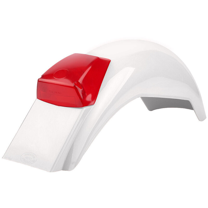 POLISPORT PRESTON PETTY 'IT' REAR FENDER - WHITE