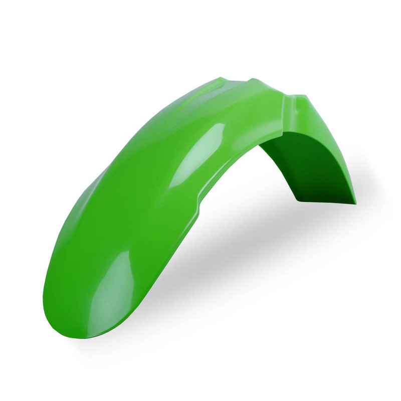 POLISPORT FRONT FENDER KAWASAKI KX/KXF - GREEN