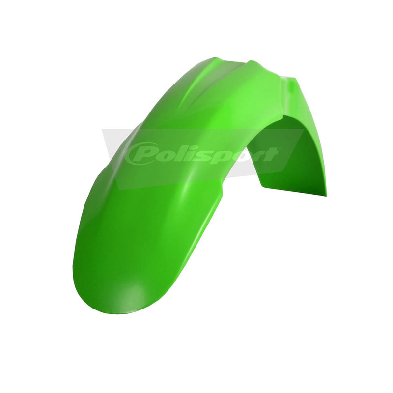POLISPORT FRONT FENDER KAWASAKI KX/KXF - GREEN