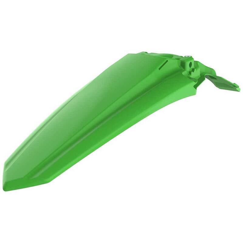 POLISPORT REAR FENDER KAWASAKI KX250 21-22/KX450 19-22 - GREEN 