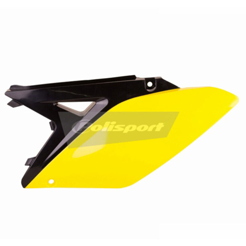 POLISPORT SIDE COVERS SUZUKI RM-Z250 10-17 - BLACK/YELLOW