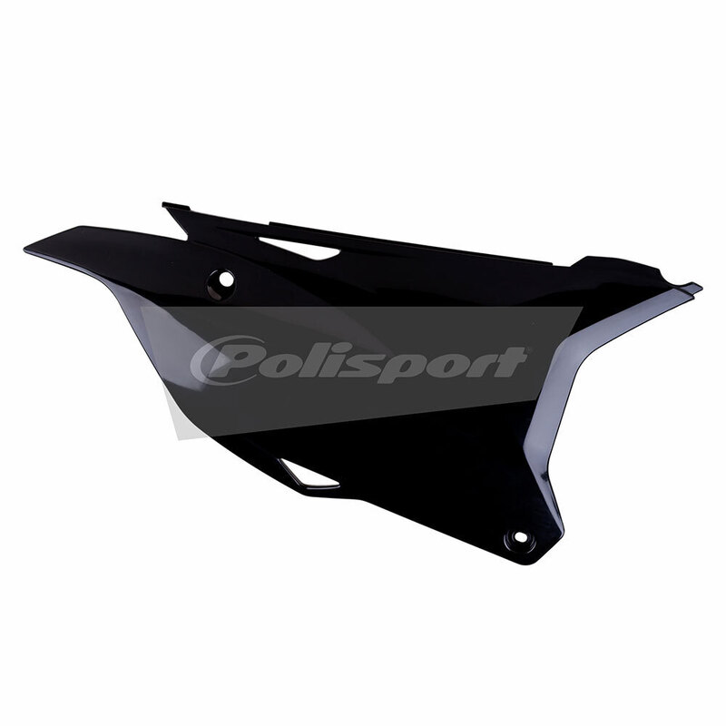 POLISPORT SIDE COVERS KAWASAKI KX85 14-22 - BLACK