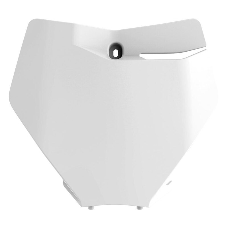 POLISPORT FRONT NUMBER PLATE KTM SX/SX-F 19 - WHITE