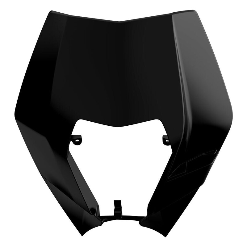 POLISPORT HEADLIGHT SURROUND KTM EXC/EXCF 08-13 - BLACK 