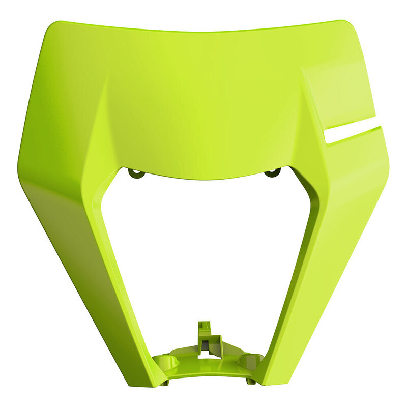 POLISPORT HEADLIGHT SURROUND KTM EXC/EXCF 17-20 - FLUORO YELLOW 